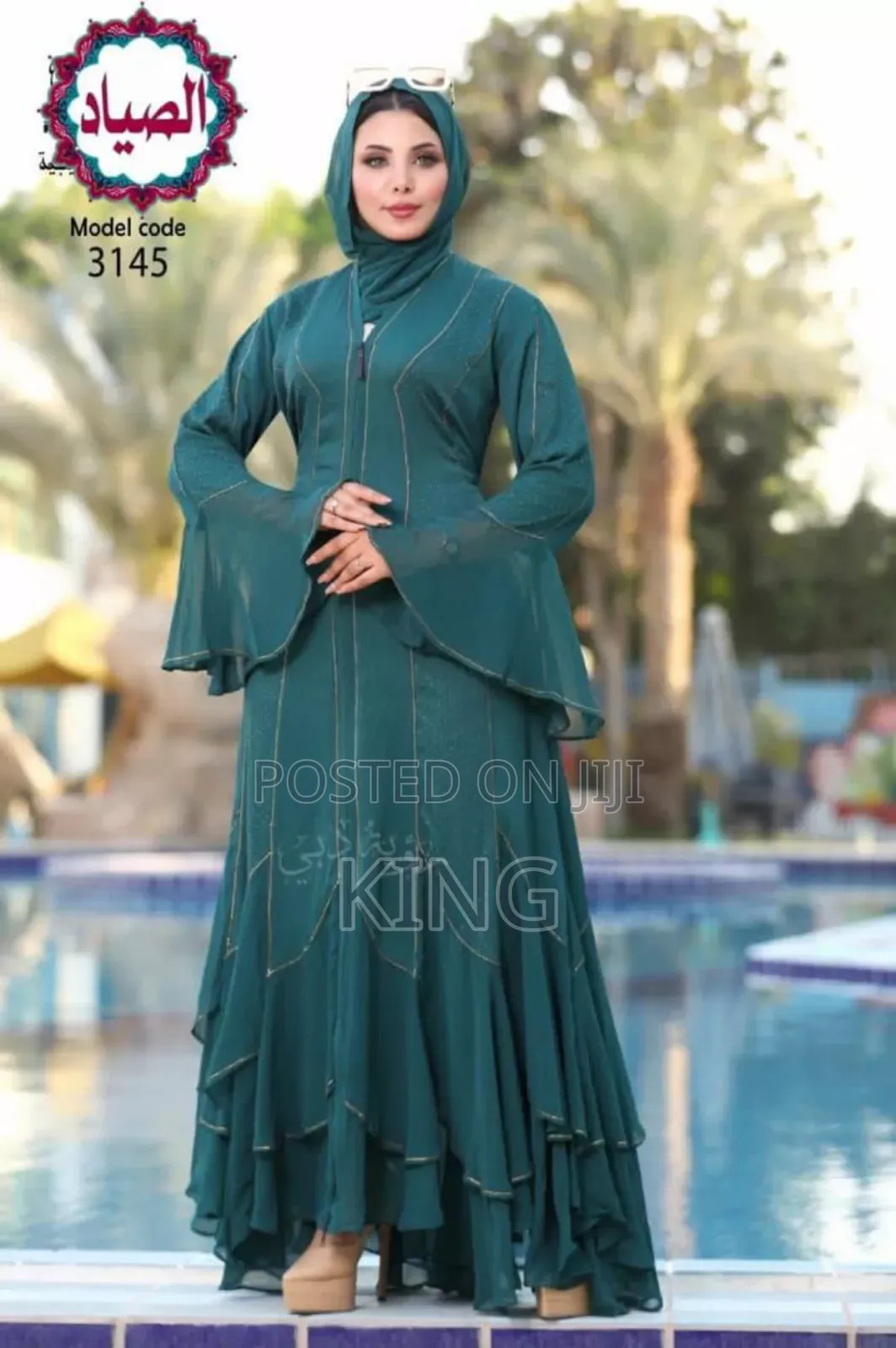 Ideal Open Abaya
