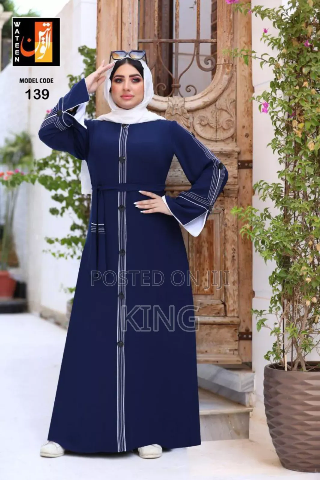 Proper Open Abaya