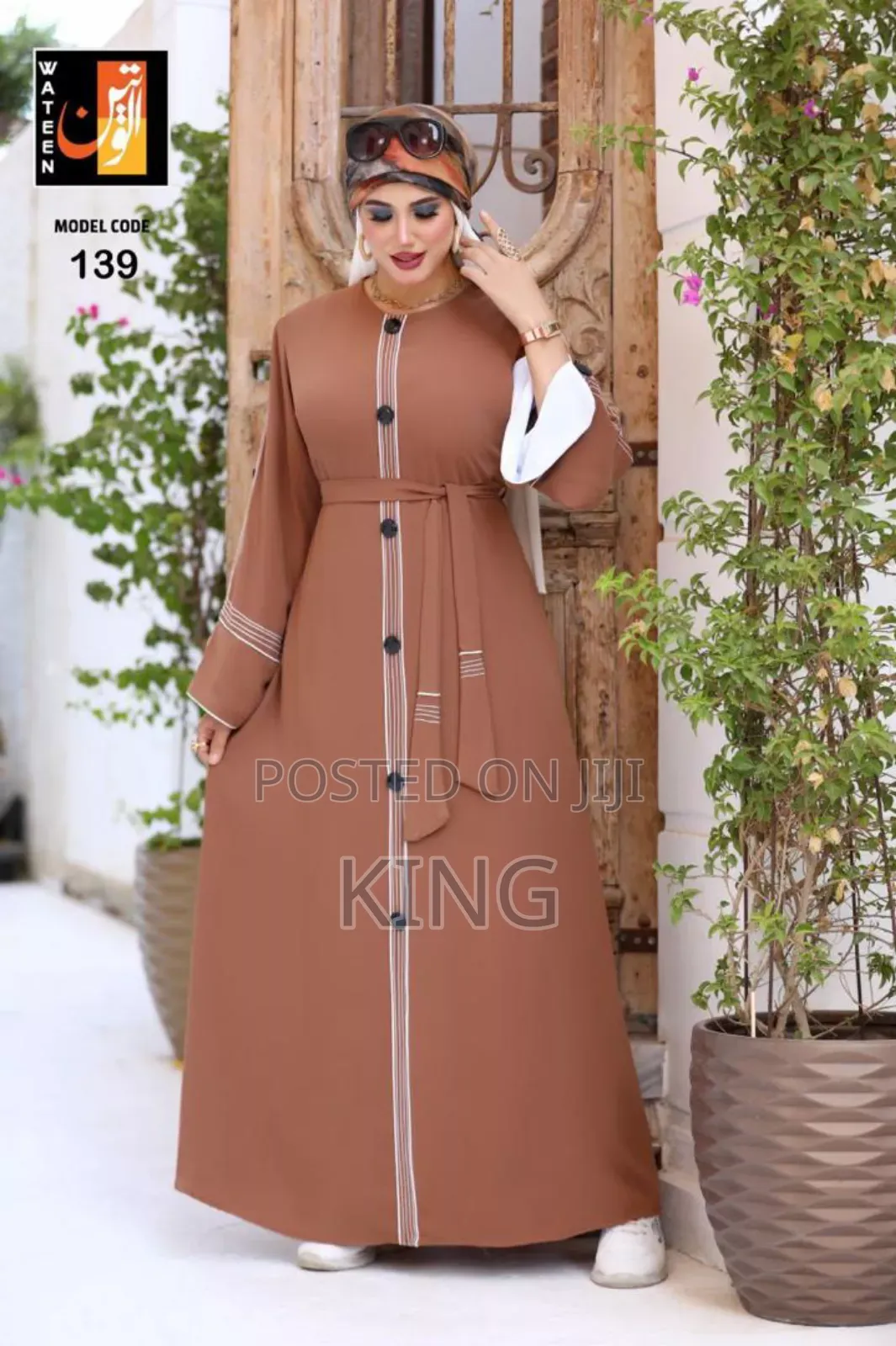 Positive Open Abaya