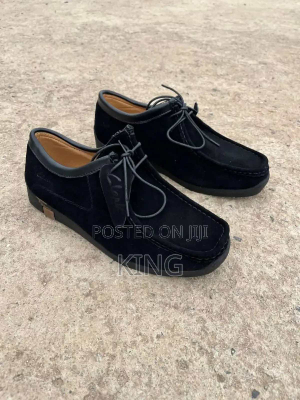 Elite Clarks Black/Brown Suede Shoes