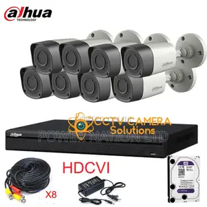 8 Channel Dahua Full Color CCTV Camera Full Kit