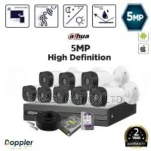 8 Channel 5mp CCTV Camera Full Kit