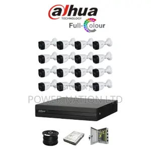 16 Channel Dahua CCTV Camera Full Kit