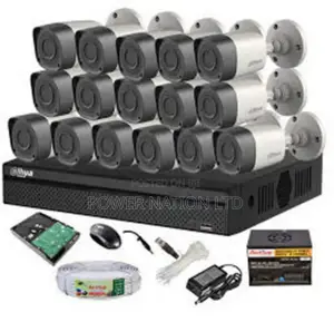 16 Channel Dahua 24/7 Surveillance CCTV Camera Full Kit