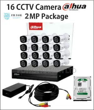 16 Channel Dahua Linklin CCTV Camera Full Kit