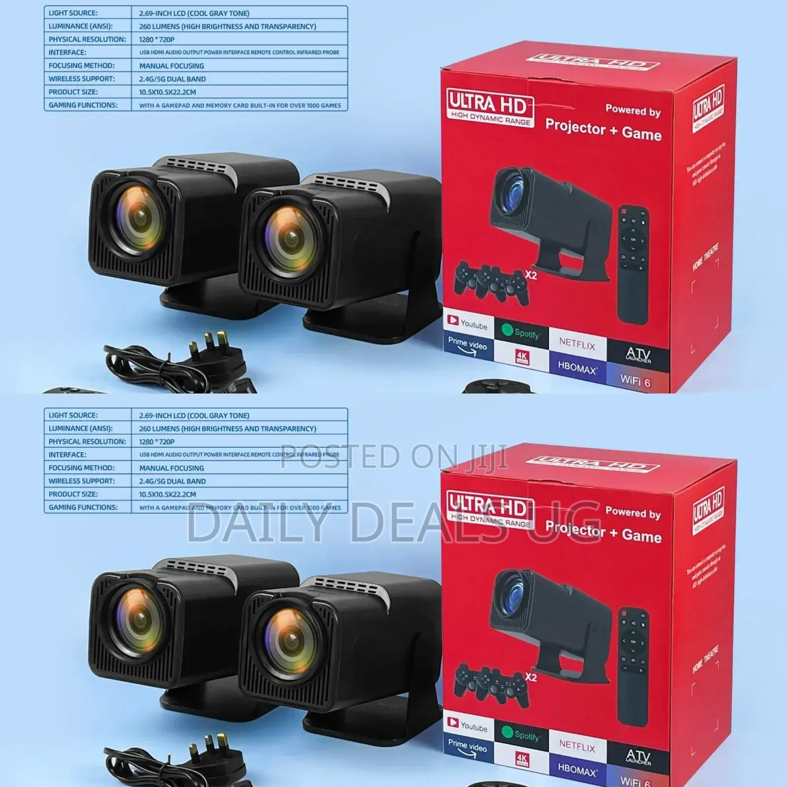 HD Game Projector