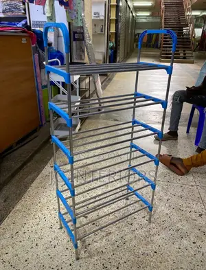 Metallic/ Plastic Shoe Rack