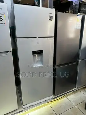 CHIQ 270L Double Door Fridge With Dispenser