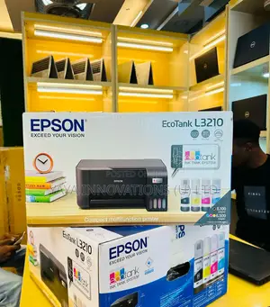 Epson Ecotank L3210 Printer With Original Ink