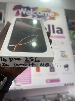 New Apple iPhone 16 Pro 256 GB Black