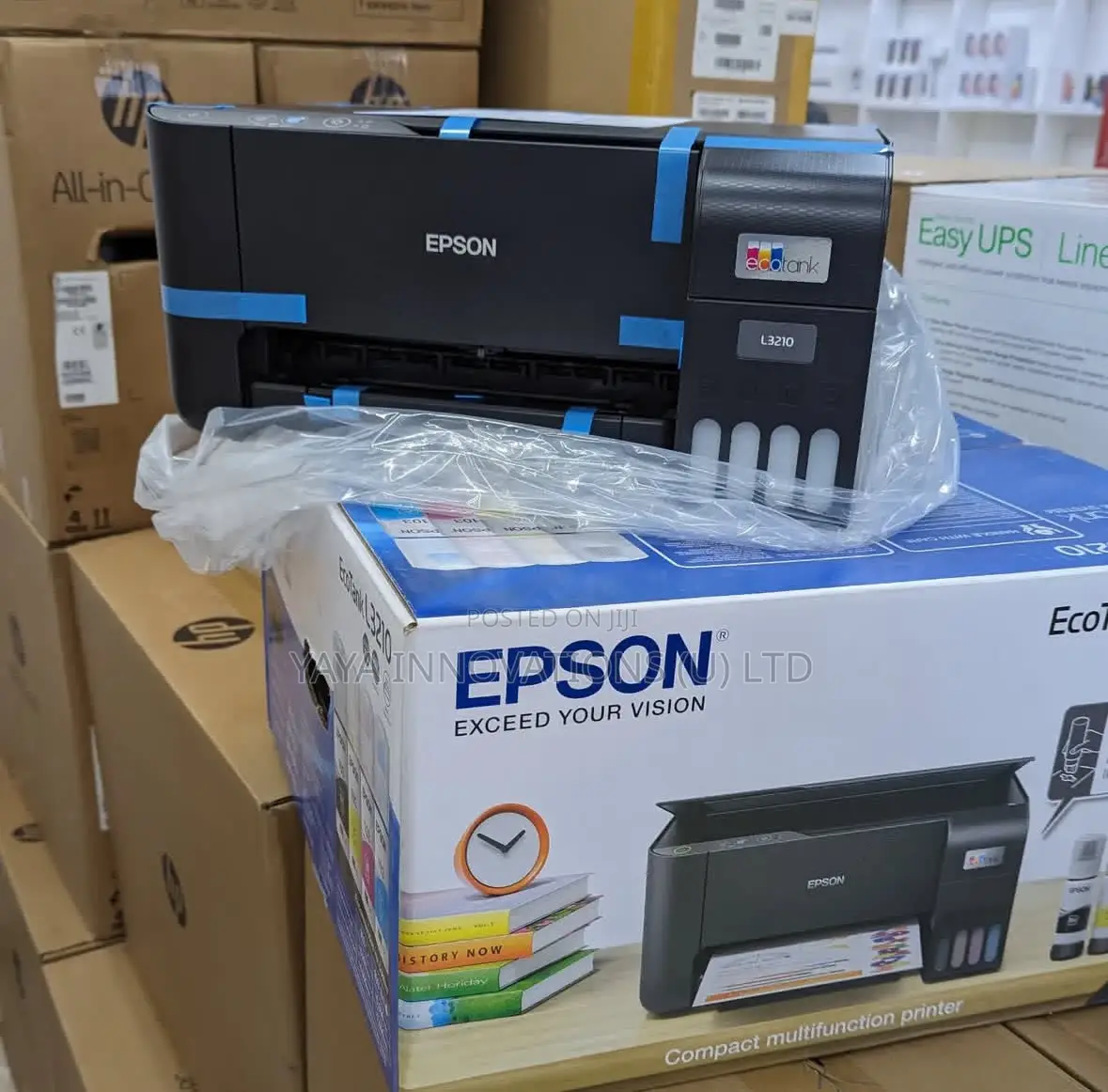 Epson L3210 Printer No Paper Jam
