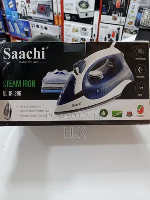 Saachi Steam Iron, Model NL-IR-396.