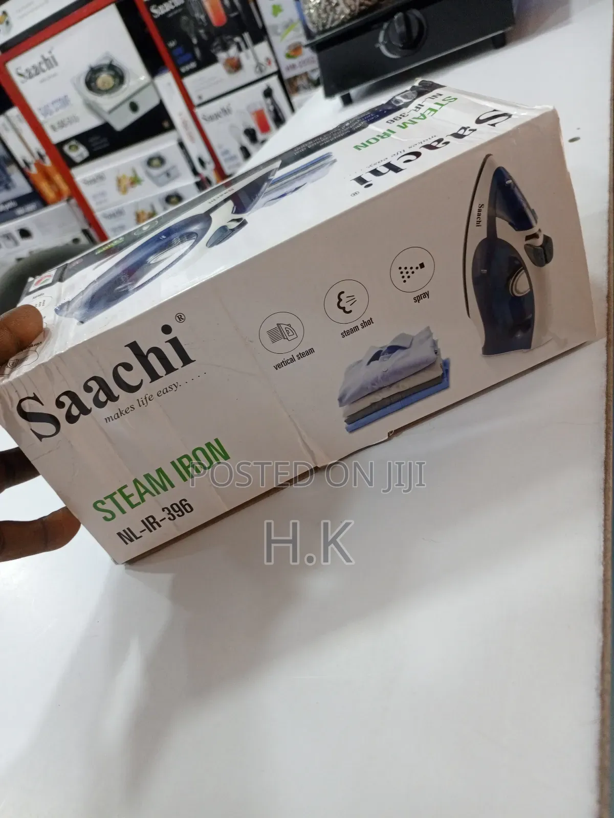 Saachi Steam Iron, Model NL-IR-396.