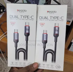 60w Dual Type C USB C to C 3A Max Fast Charger