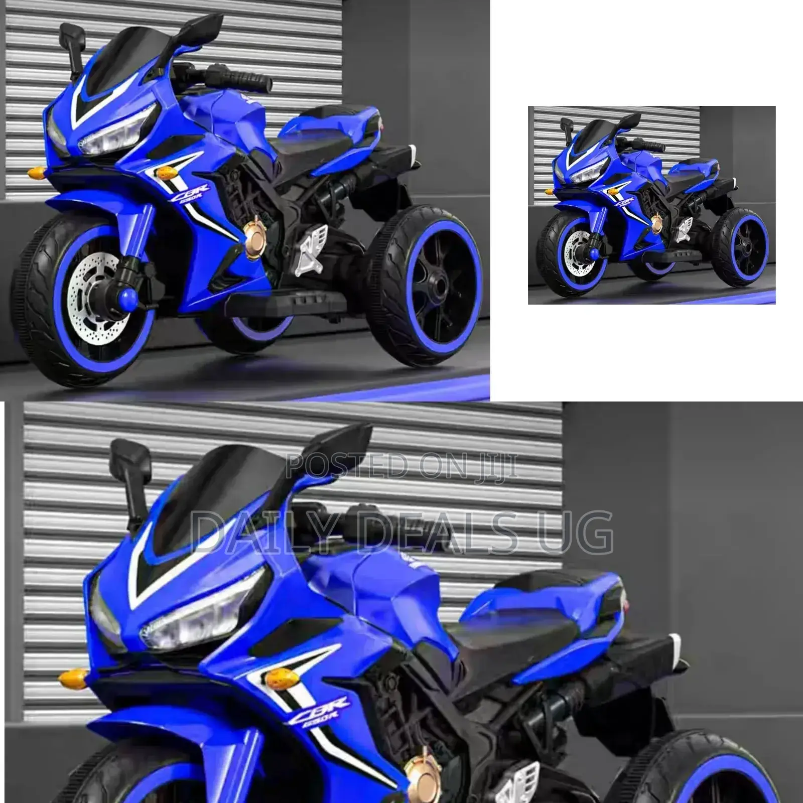 Plastic Rechargeable Motorcycle