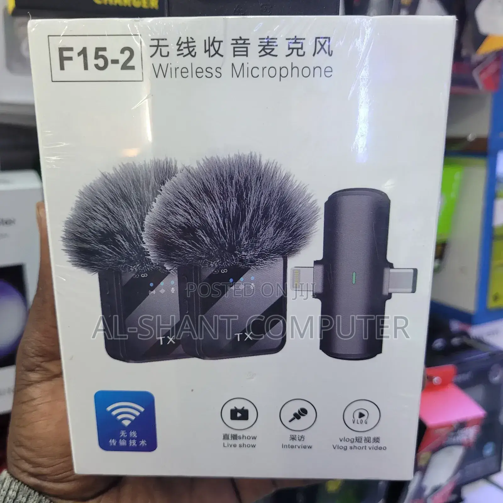 F15-2 Lavalier Wireless Microphone/ Lapel Microphone F15-2