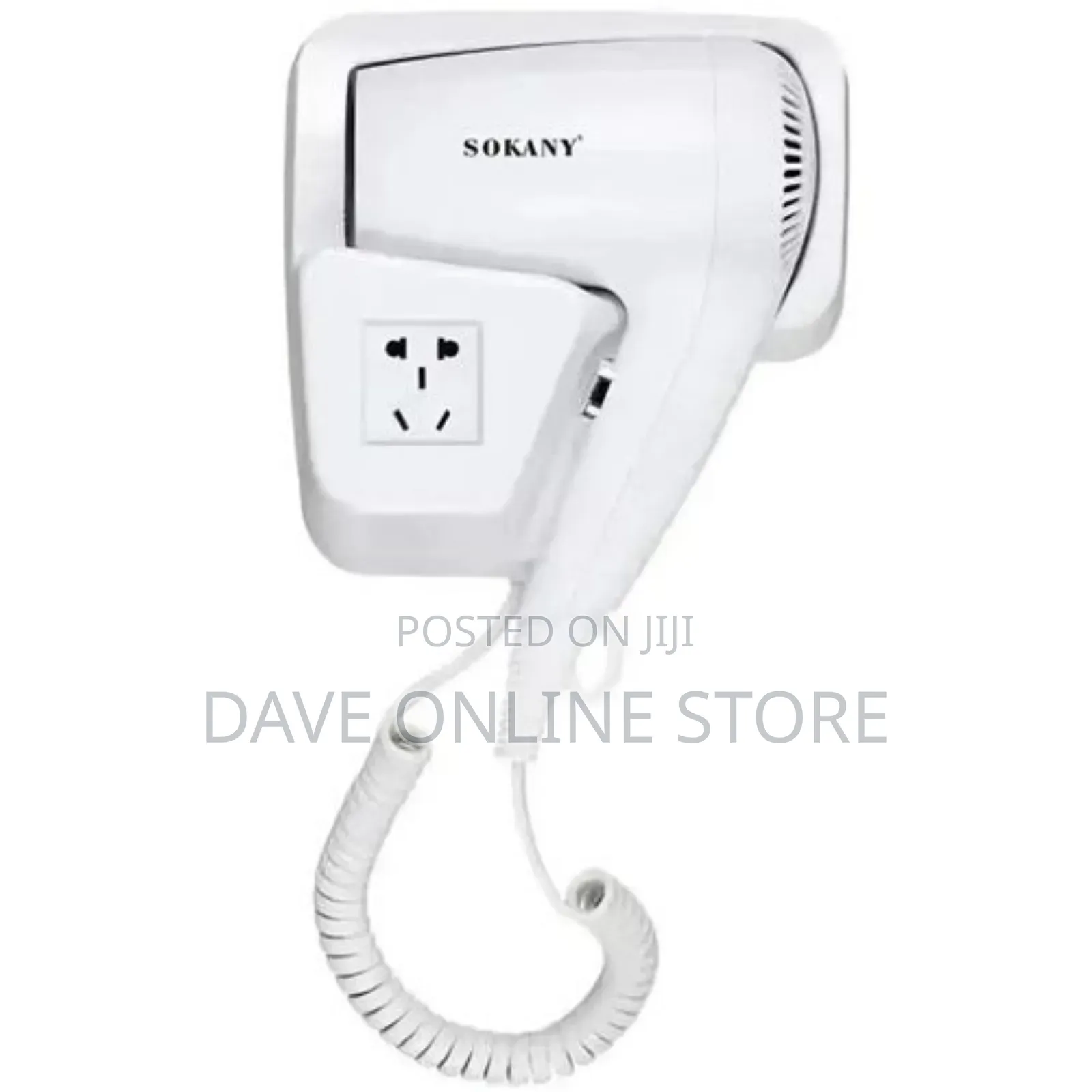 Wall Mounted Hair Dryer With Fast Drying Results