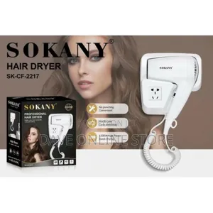 Wall Mounted Hair Dryer With Fast Drying Results