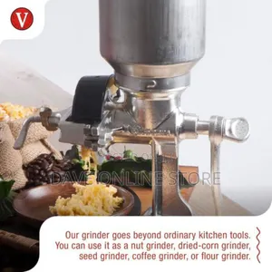 Manually Operated Metalic Grinder Mill for Groundnuts Coffee