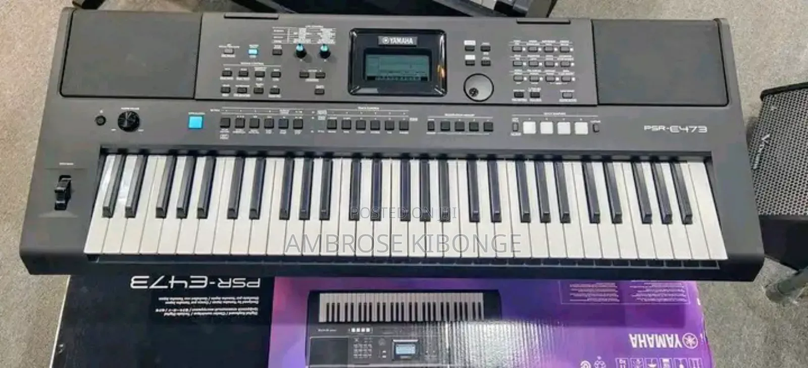 Superior Quality Yamaha PSR E473 Electronic Piano Keyboard.