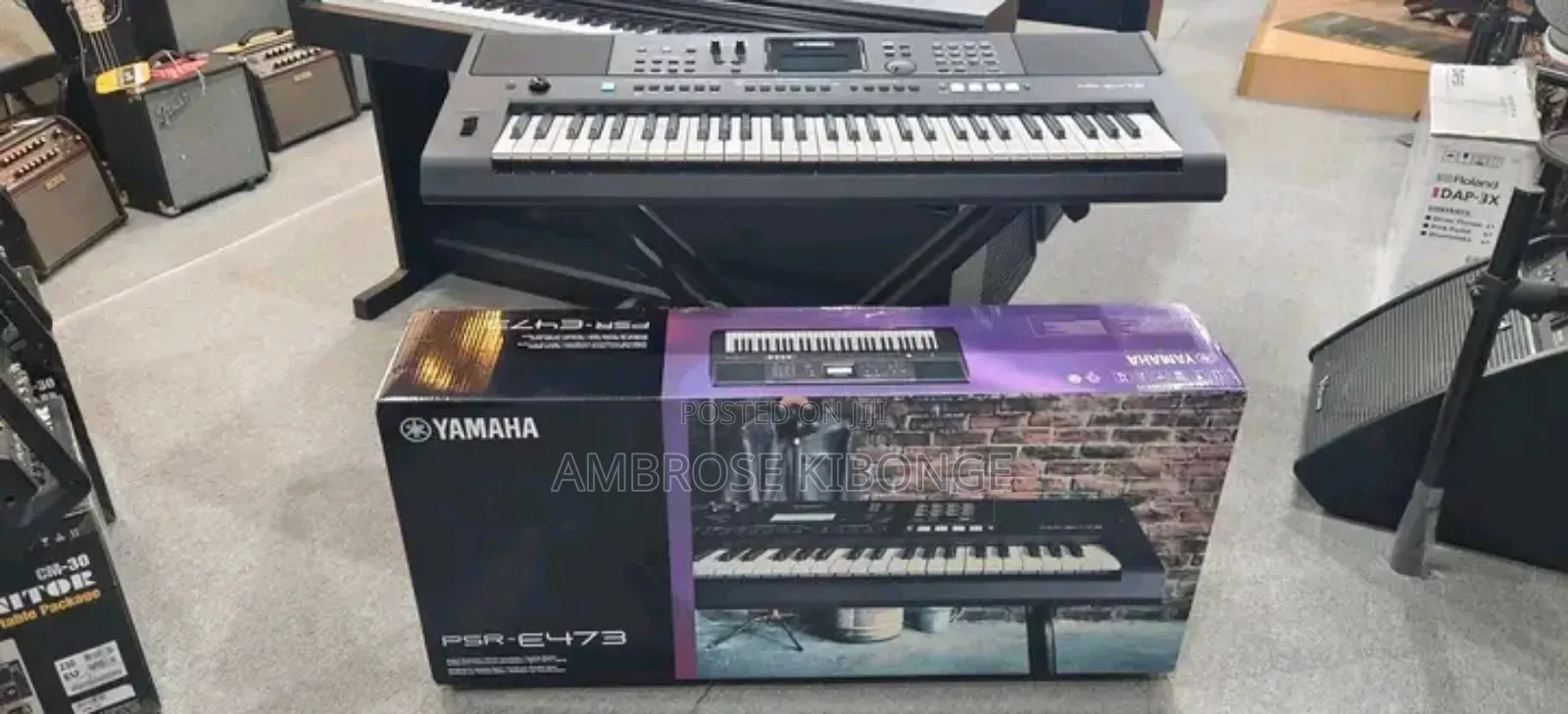 Superior Quality Yamaha PSR E473 Electronic Piano Keyboard.