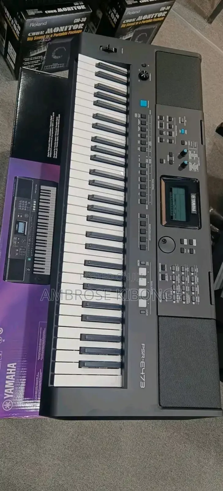 Superior Quality Yamaha PSR E473 Electronic Piano Keyboard.
