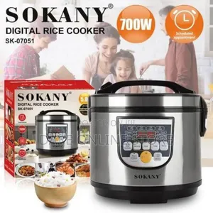 5 Litre Sokany Digital Rice Cooker