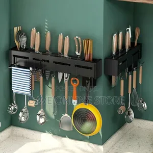 Kitchen Wall Mounted Storage Shelf, Stainless Drain Rack