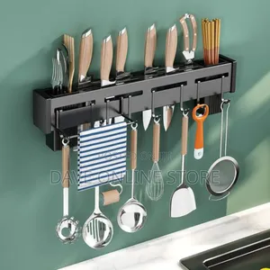 Kitchen Wall Mounted Storage Shelf, Stainless Drain Rack