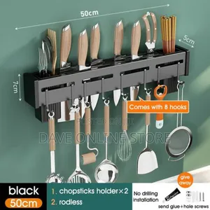 Kitchen Wall Mounted Storage Shelf, Stainless Drain Rack