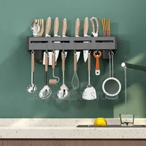 Kitchen Wall Mounted Storage Shelf, Stainless Drain Rack