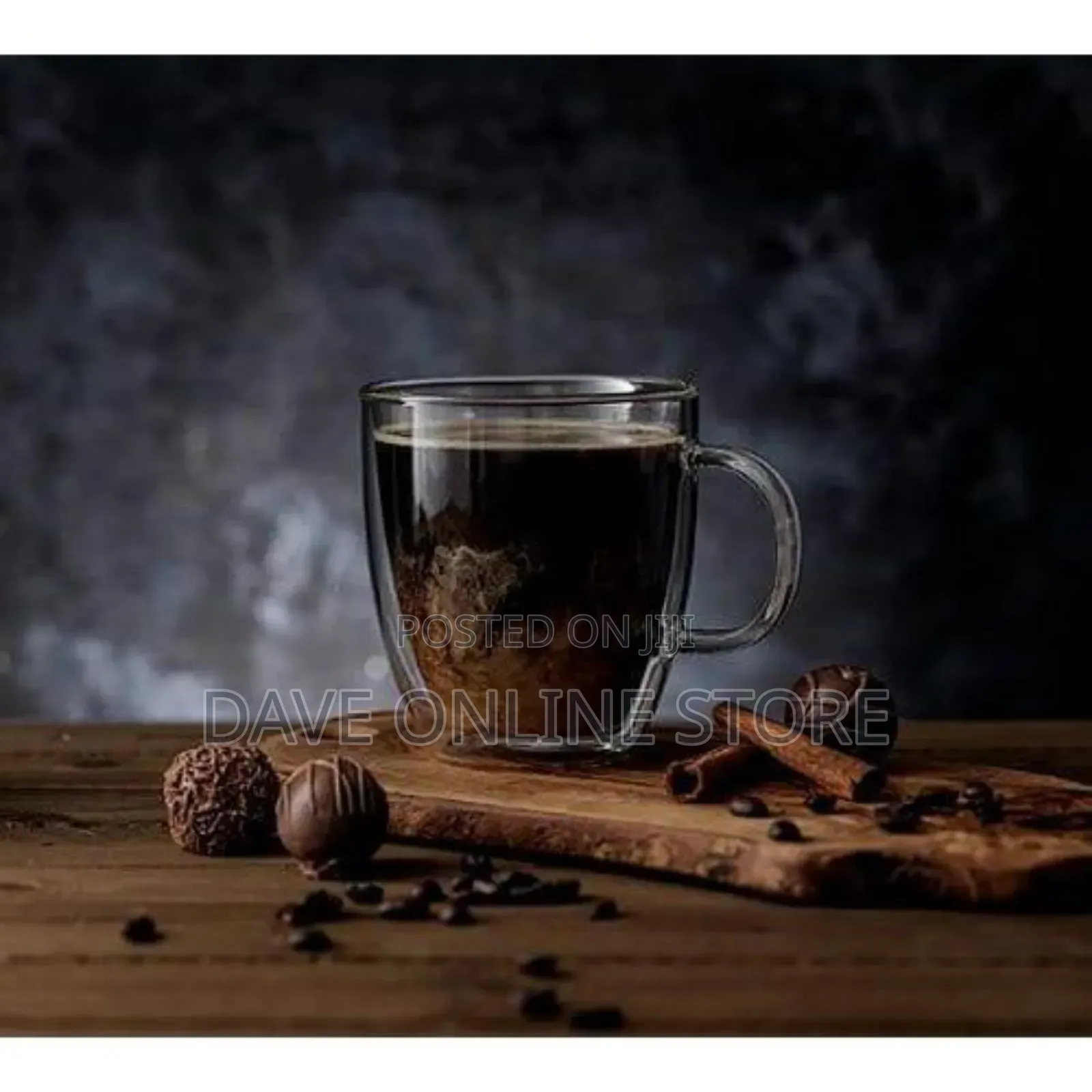 6 Piece Double Wall Glass Coffee Mugs Set , 8oz Tea Cups,