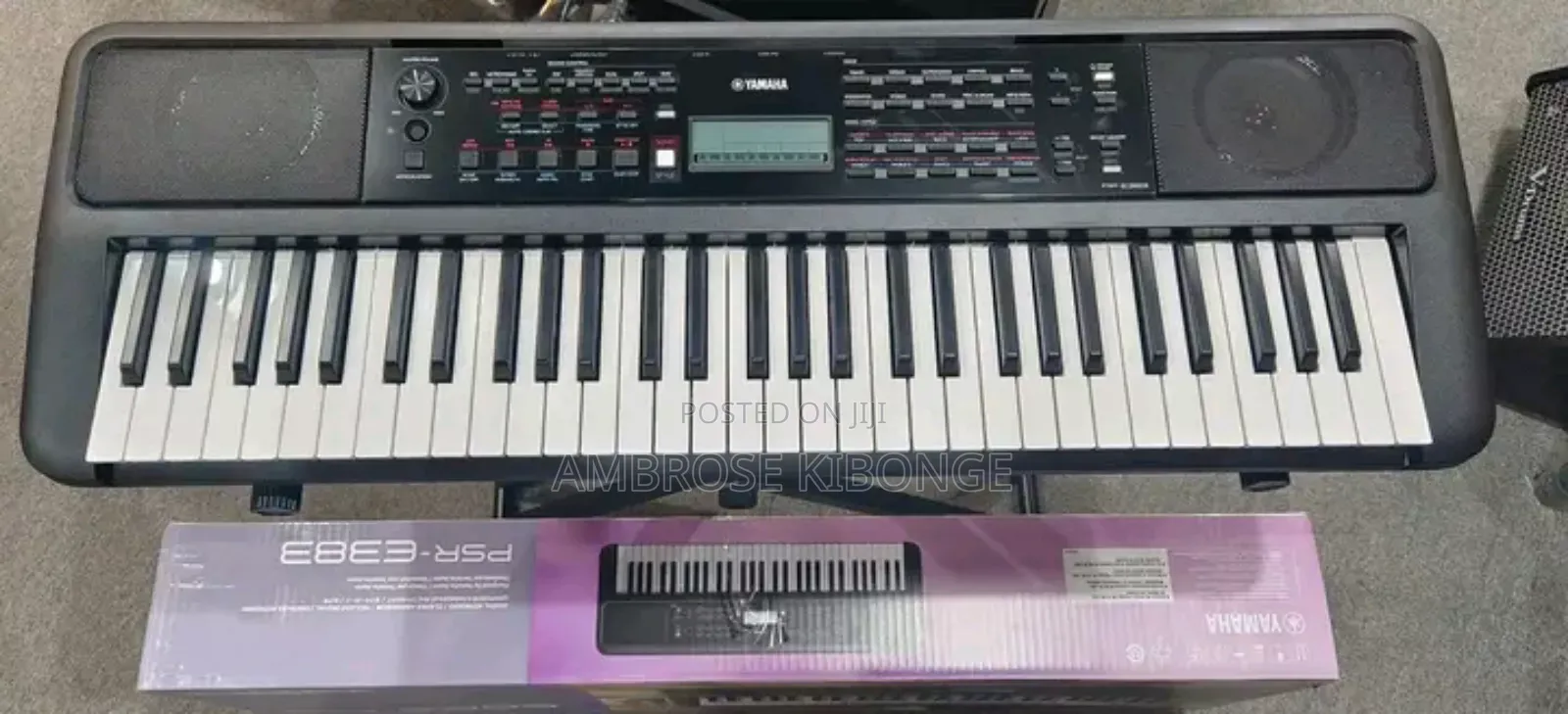 Original Yamaha PSR E383 in-Buit Functions Piano Keyboards