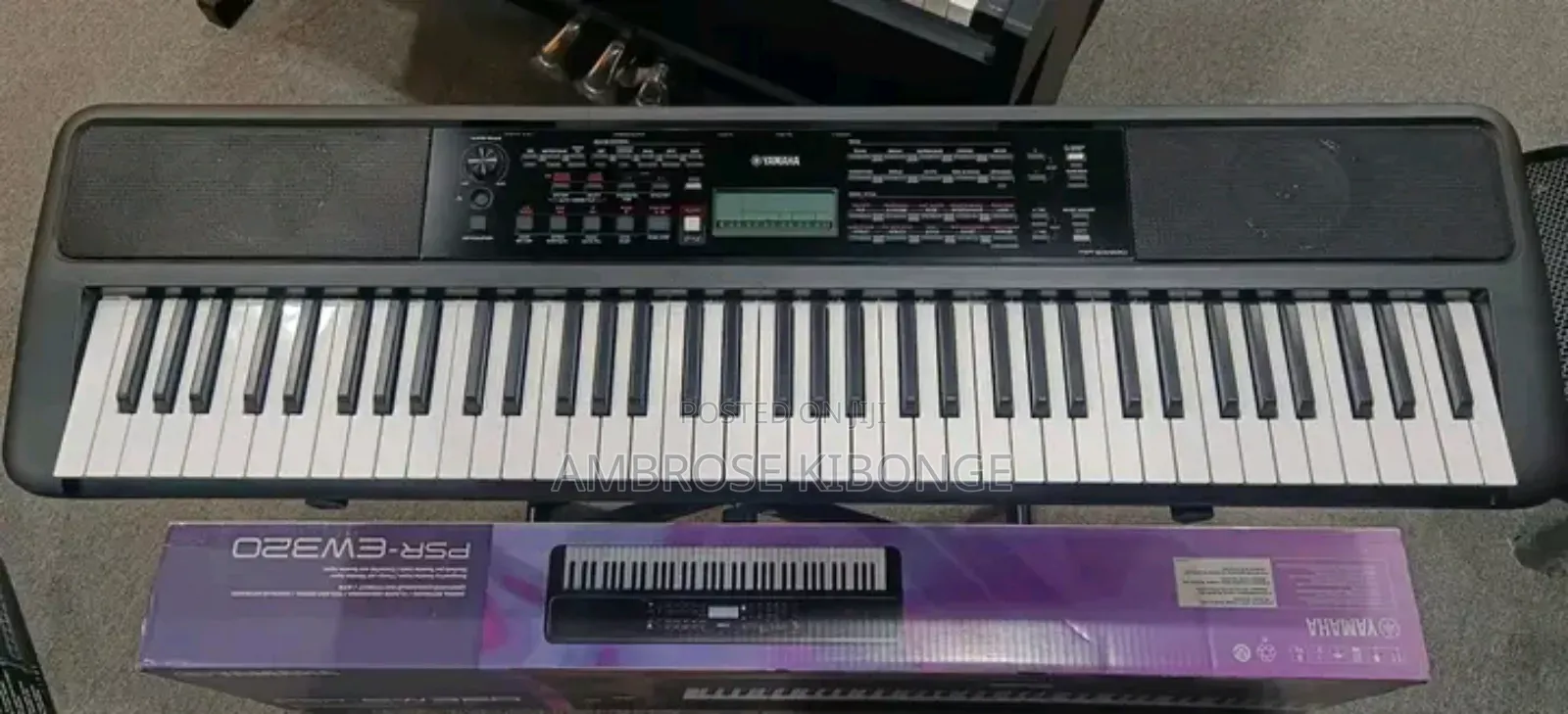 Original Yamaha PSR E383 in-Buit Functions Piano Keyboards