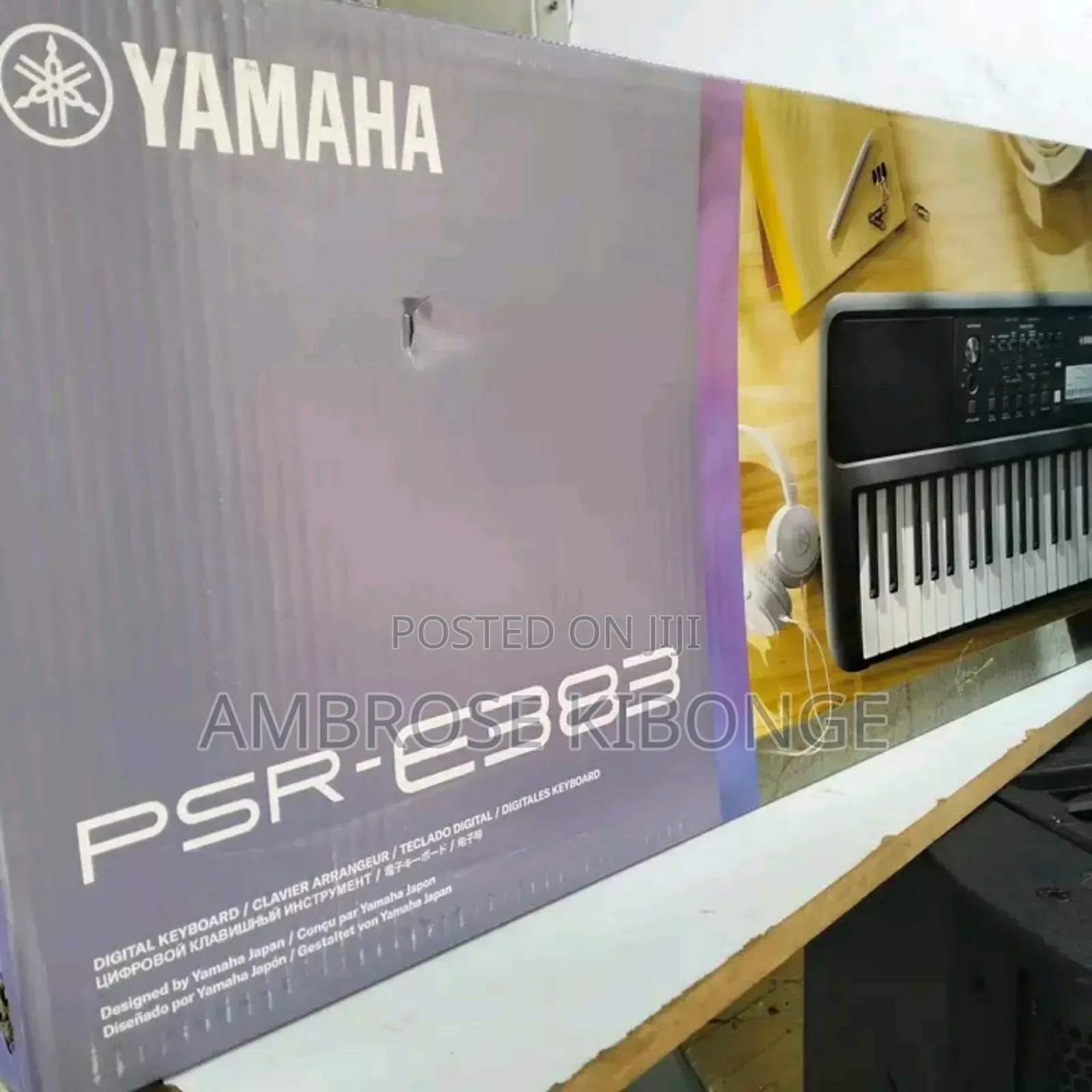 Original Yamaha PSR E383 in-Buit Functions Piano Keyboards