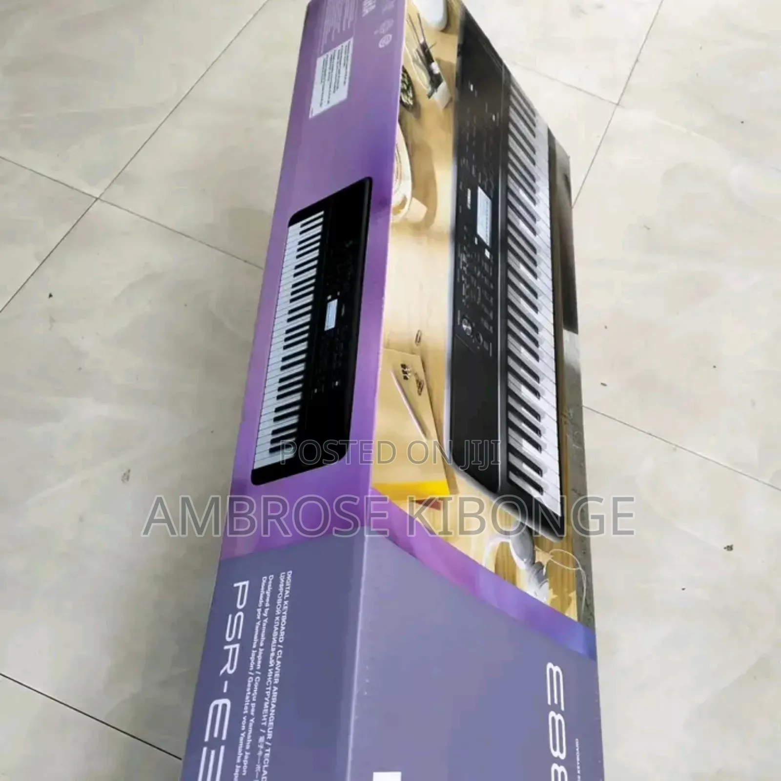 Original Yamaha PSR E383 in-Buit Functions Piano Keyboards
