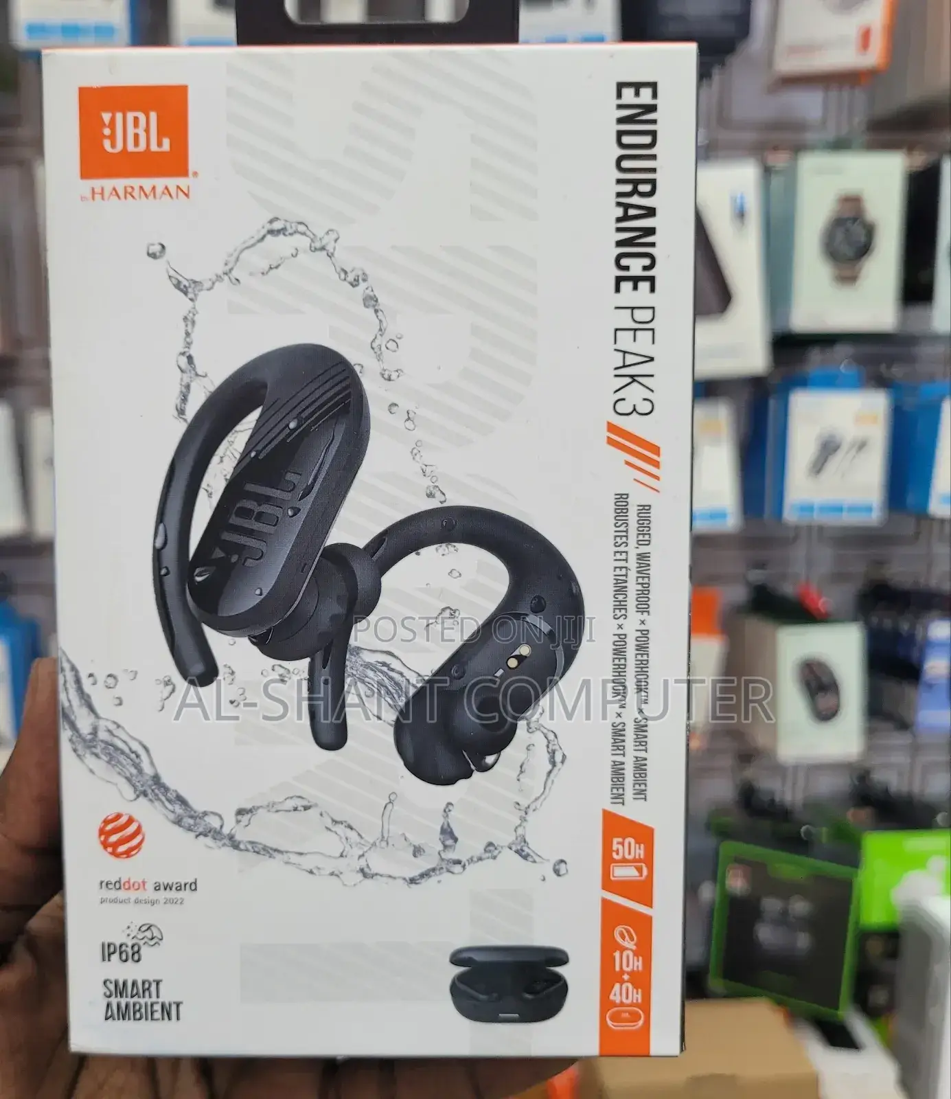 JBL Endurance Peak3 Earbuds/ Wireless Earbuds JBL Peak 3