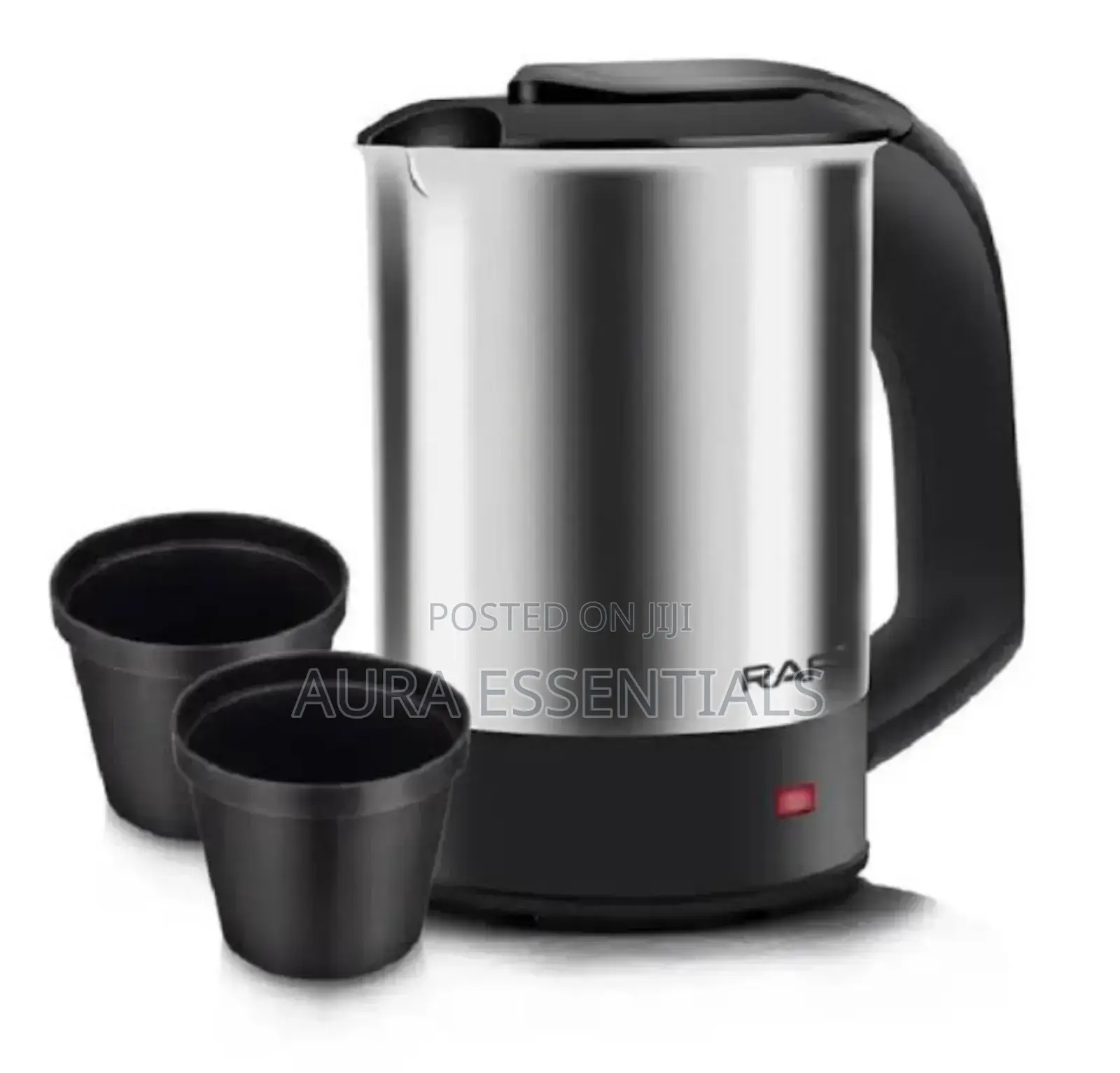 RAF 0.5L Kettle With 2 Cups, 1000w