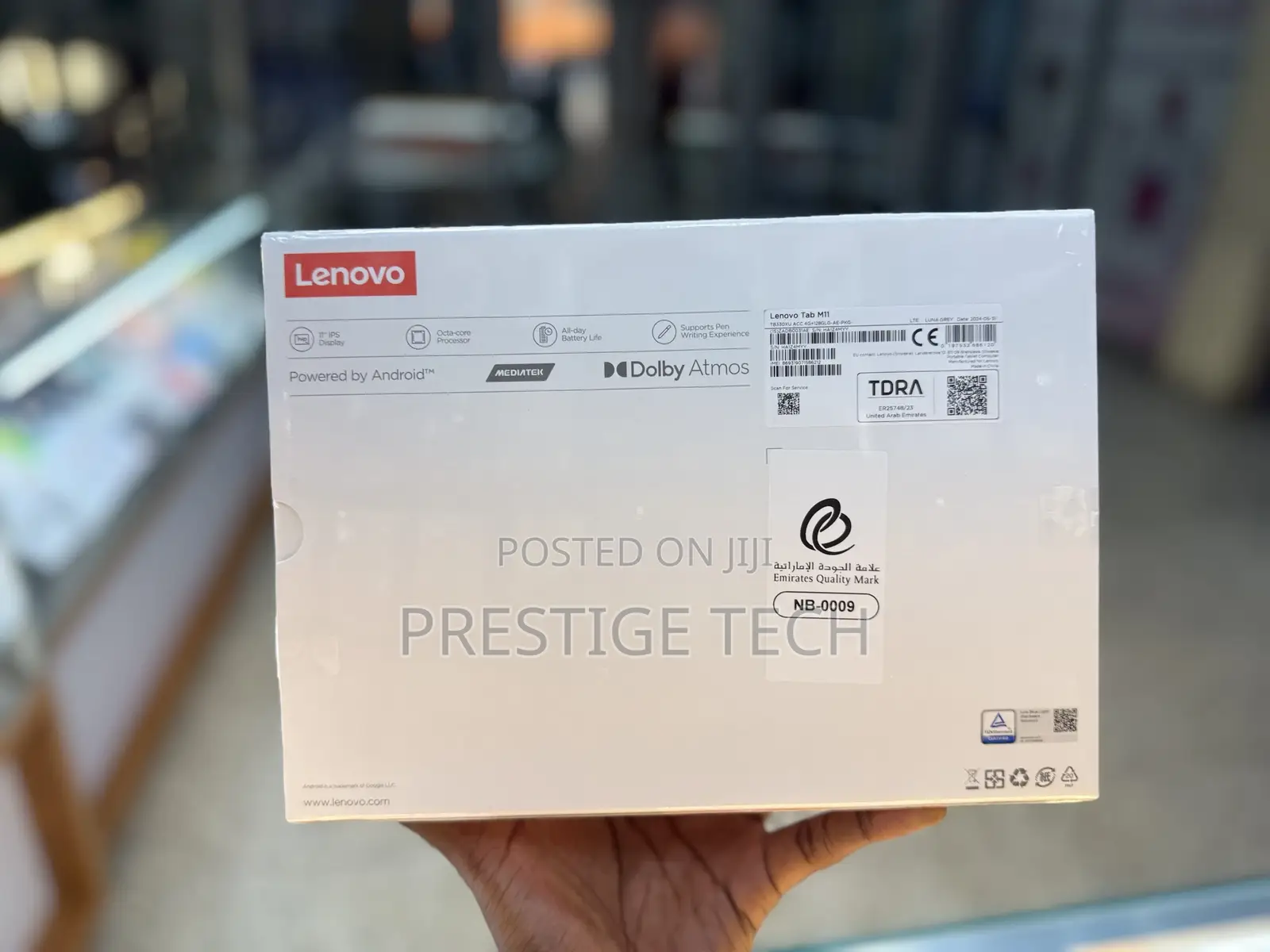New Lenovo Tab M11 128 GB Black