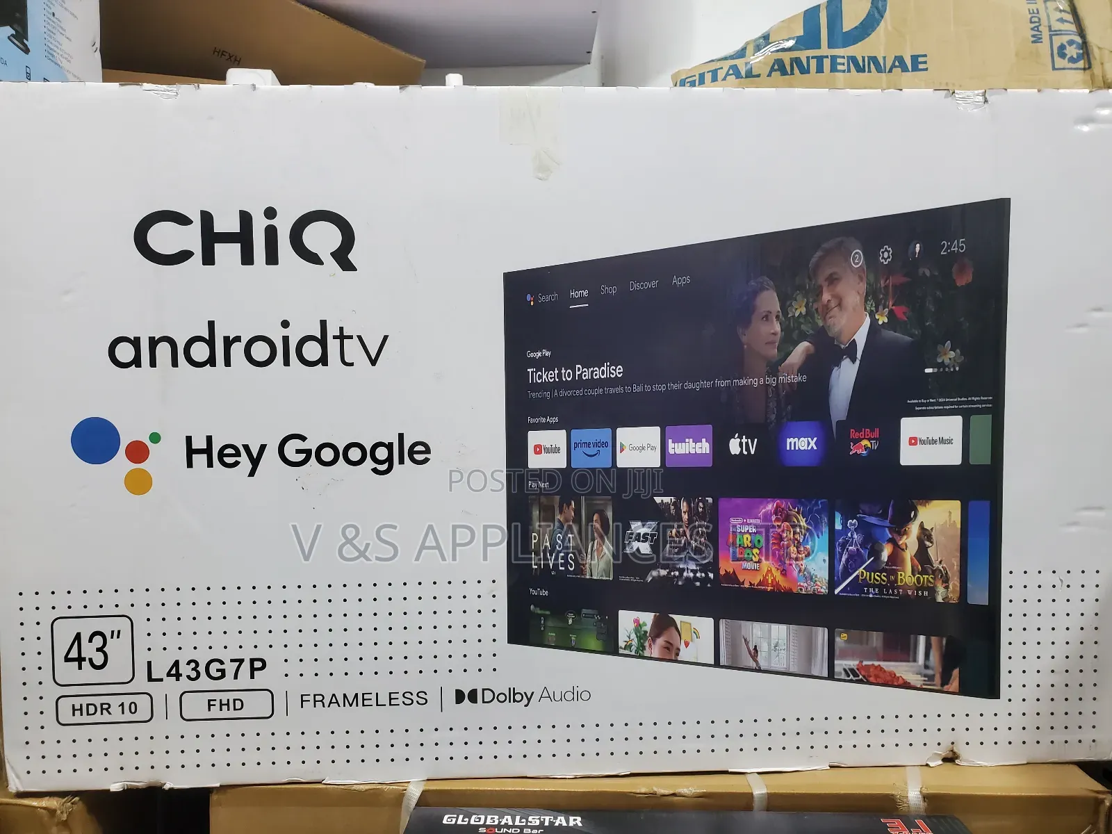 L43G7P Chiq Andriod Smart Tv