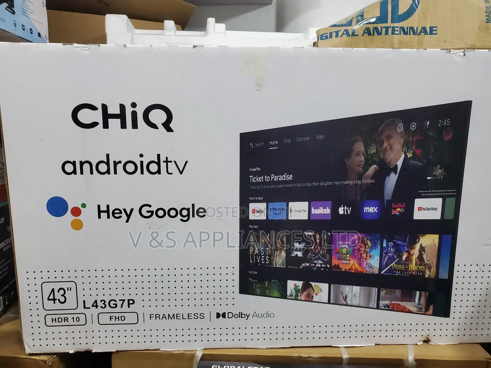 L43G7P Chiq Andriod Smart Tv