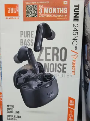 JBL Tune 245NC Earbuds/ Zero Noise JBL Airpods