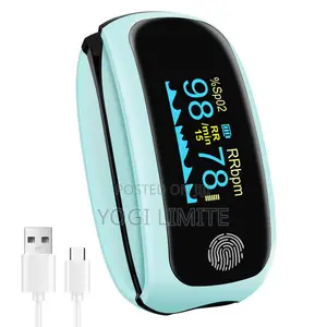 Pulse Oximeter Finger Type Adult Rechargable