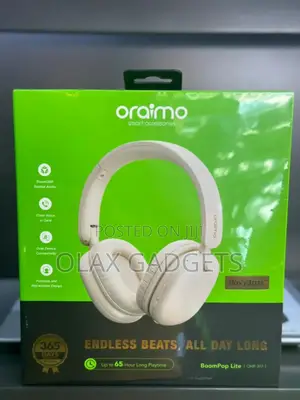 Oraimo Bluetooth Headphone Ohp-317 Boompop Lite Headphone