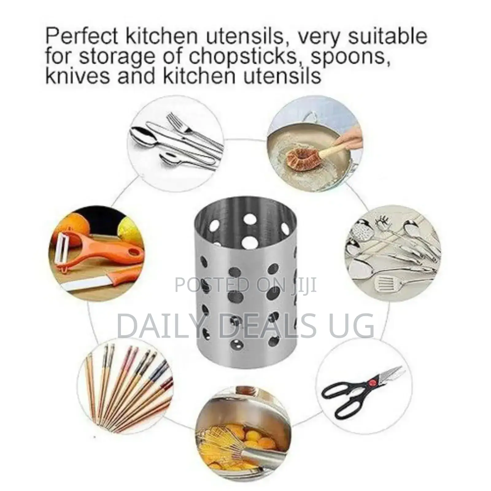 Stainless Cutlery Holder