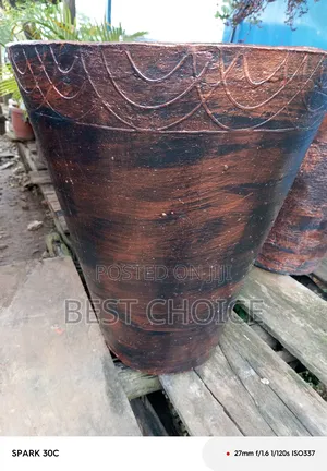 Concrete Planters/Solid Foundation for Flowers and Plants.