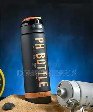 PH Plastic Motivational Water Bottle