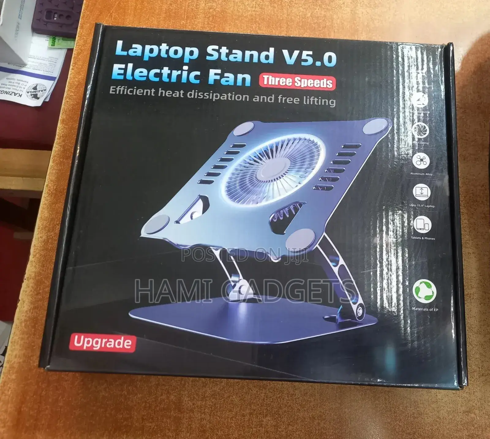 Rotatable Laptop Stand V5.0 With Electric Fan