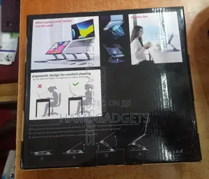 Rotatable Laptop Stand V5.0 With Electric Fan