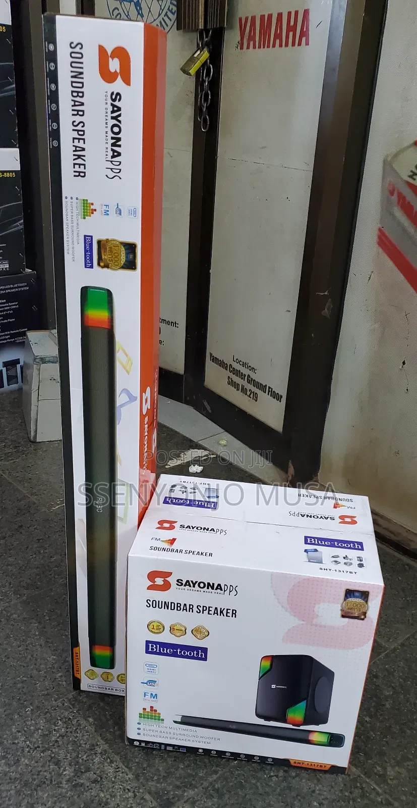 Sayona Soundbar - 12000w High-Tech Multimedia Sound System.